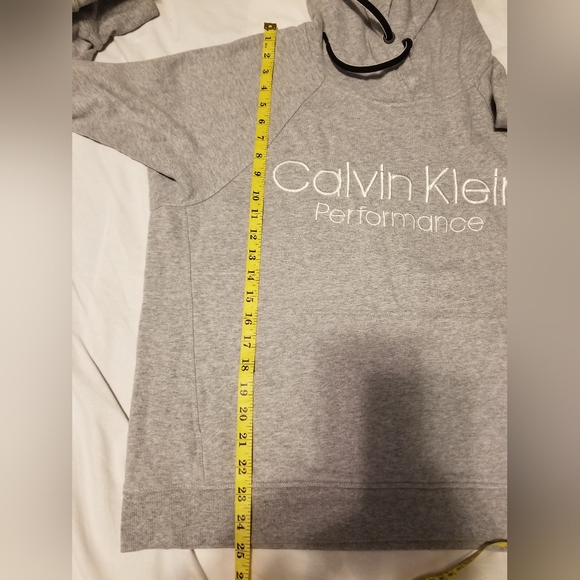 Calvin Klein Performance Hoodie Women's Color Gray Size L - Picture 3 of 10
